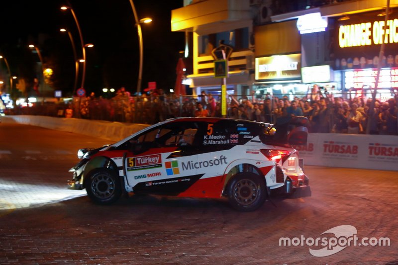 Kris Meeke, Sebastian Marshall, Toyota Gazoo Racing WRT Toyota Yaris WRC