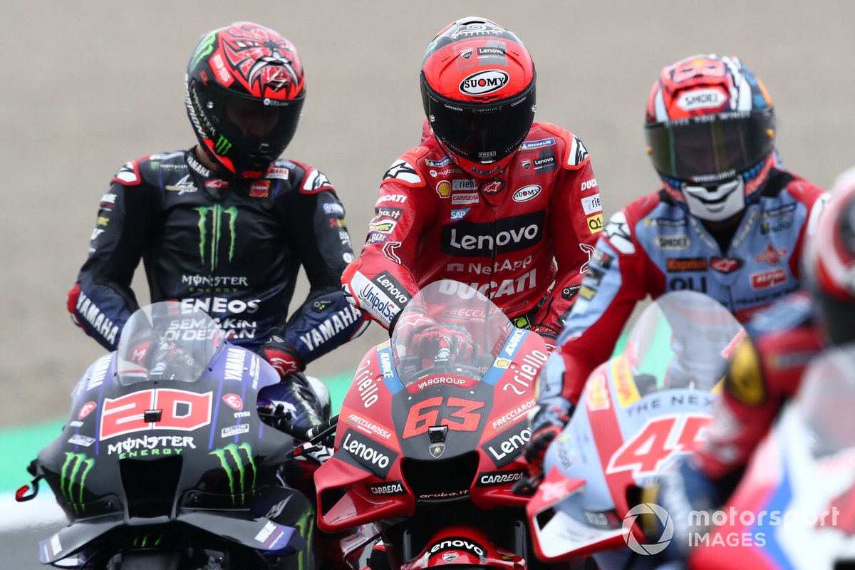 Fabio Quartararo, Yamaha Factory Racing, Francesco Bagnaia, equipo Ducati