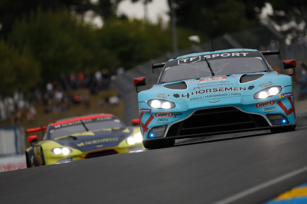 #33 TF Sport Aston Martin Vantage AMR LMGTE Am, Ben Keating, Dylan Pereira, Felipe Fraga