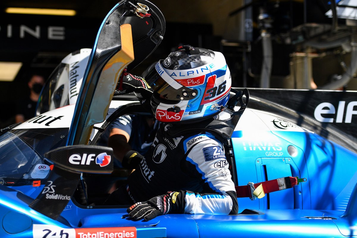 #36 Alpine Elf Matmut Alpine A480 - Gibson Hypercar, Nicolas Lapierre