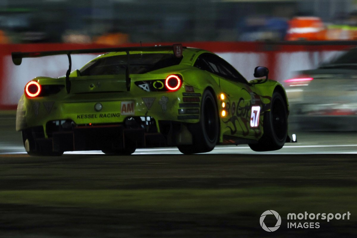 #57 Kessel Racing Ferrari 488 GTE EVO LMGTE Am, Takeshi Kimura, Scott Andrews, Mikkel Jensen