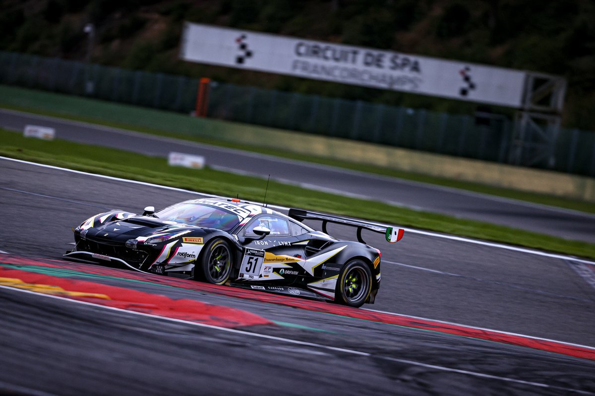 #51 Iron Lynx Ferrari 488 GT3: Alessandro Pier Guidi, Nicklas Nielsen, Côme Ledogar