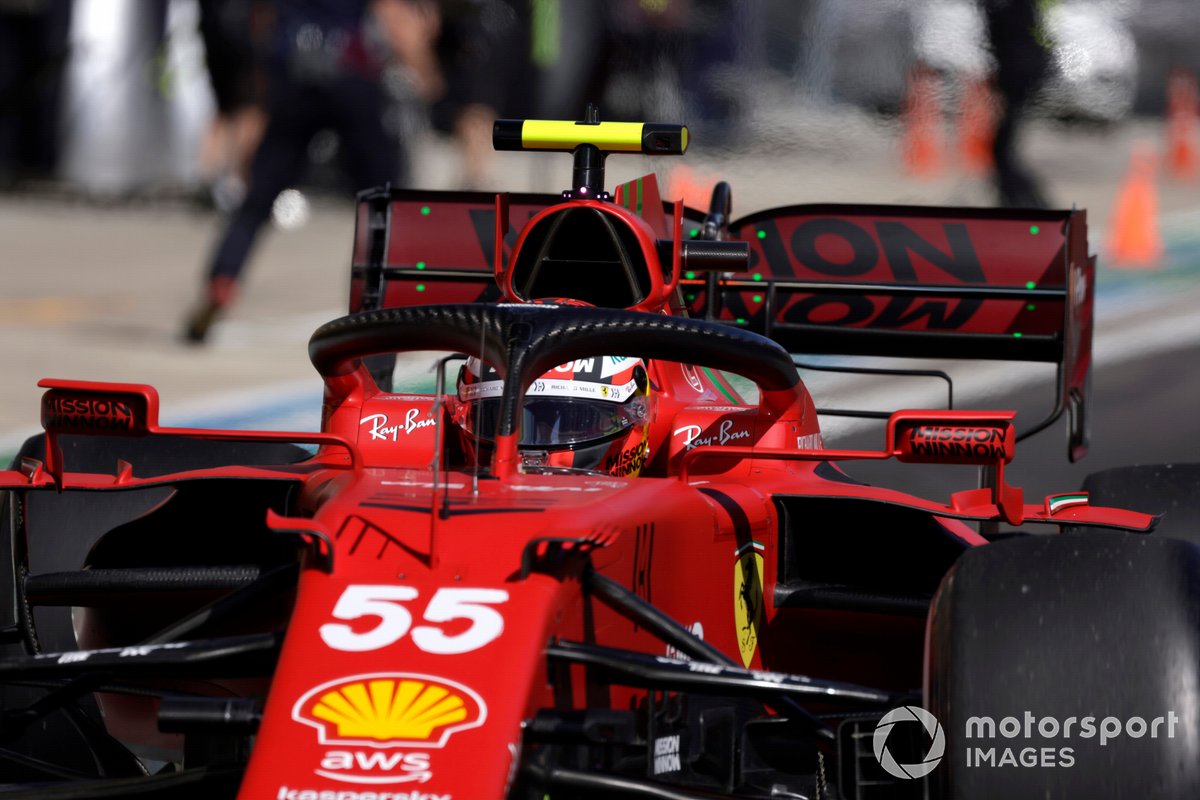 Carlos Sainz Jr., Ferrari SF21