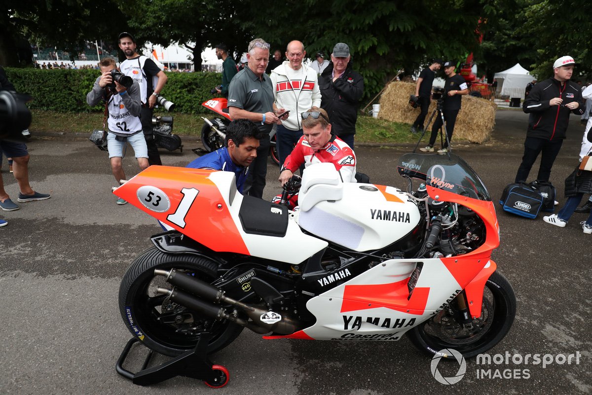 Karun Chandhok et Wayne Rainey
