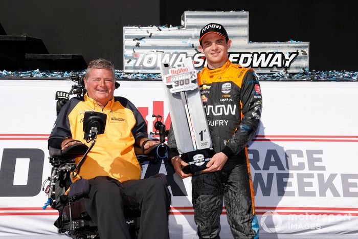 Sam Schmidt, Patricio O'Ward, Arrow McLaren SP Chevrolet