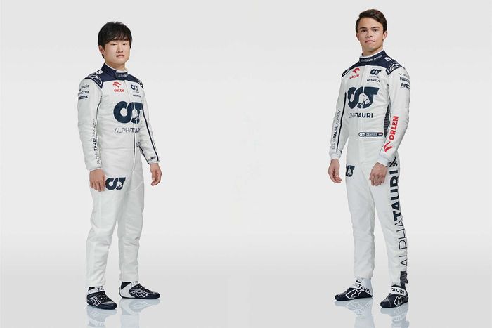 Yuki Tsunoda, AlphaTauri, Nyck de Vries, AlphaTauri 