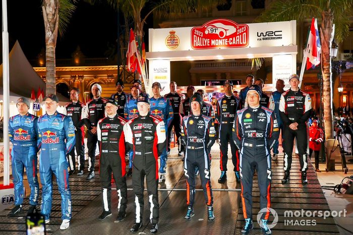 Los pilotos del WRC 2023