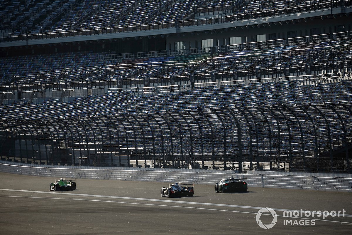 #11 PR1 Mathiasen Motorsports Oreca LMP2 07: Giedo van der Garde, Francois Heriau, Josh Pierson, #63 Iron Lynx, Lamborghini Huracan GT3 EVO2, GTD: Andrea Caldarelli, #25 BMW M Team RLL, BMW M Hybrid V8, GTP: Jesse Krohn, Augusto Farfus, Connor De Phillippi