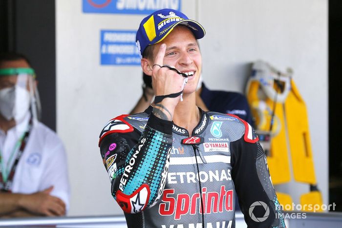 Ganador de la carrera Fabio Quartararo, Petronas Yamaha SRT
