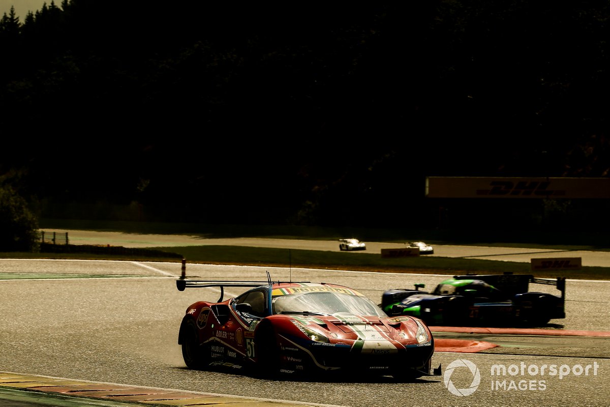 #51 AF Corse Ferrari 488 GTE EVO: Alessandro Pier Guidi, James Calado