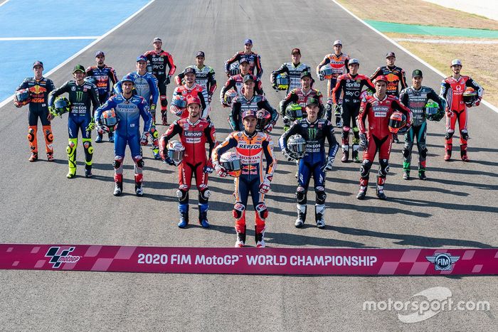 La clase de MotoGP de 2020