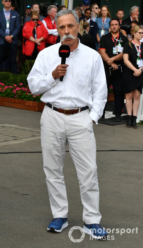 Chase Carey, Presidente, Formula 1