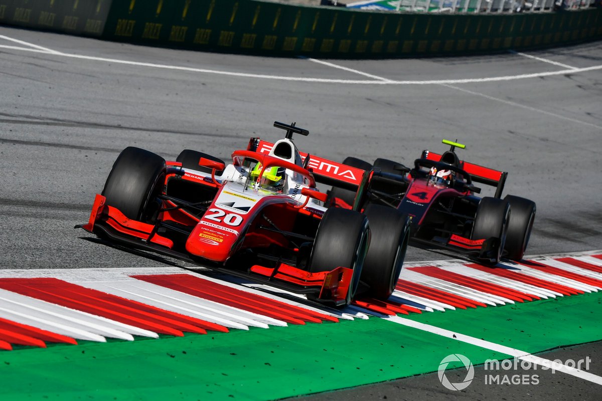 Mick Schumacher, Prema Racing e Callum Ilott, UNI-Virtuosi