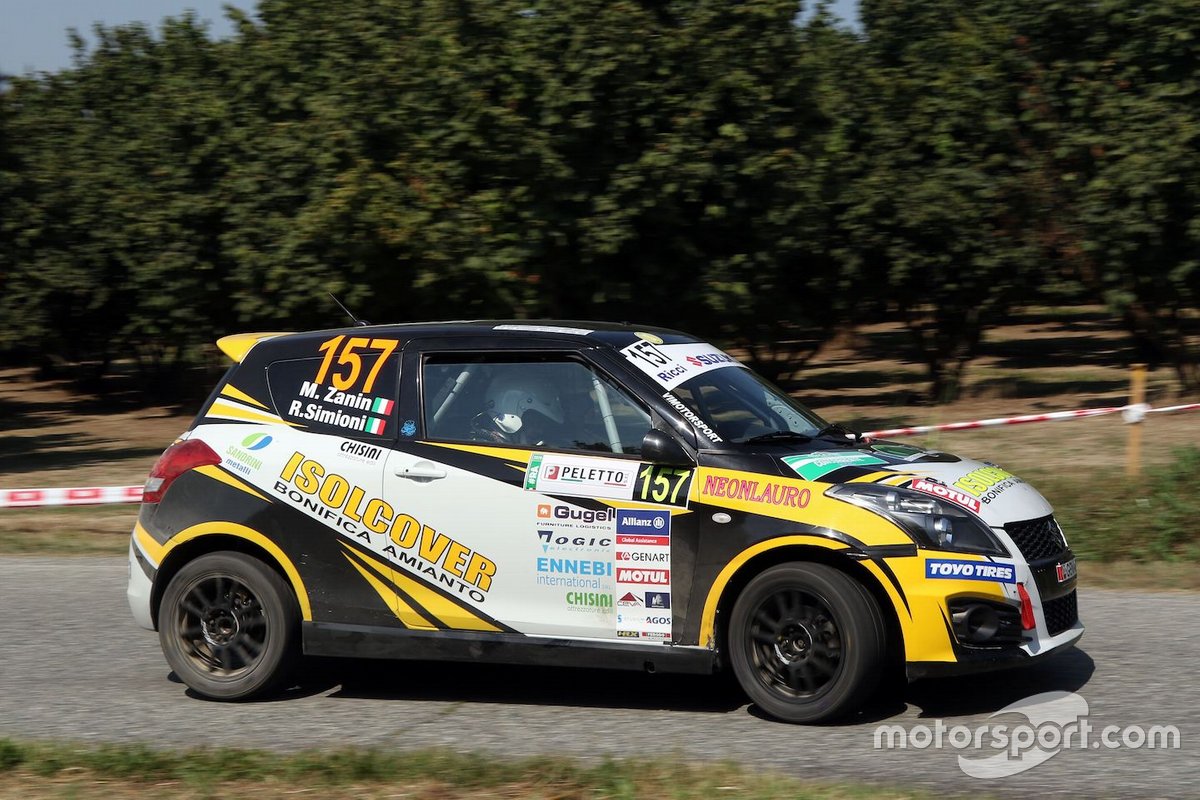 Mattia Zanin, Roberto Simioni, Suzuki Swift R1b