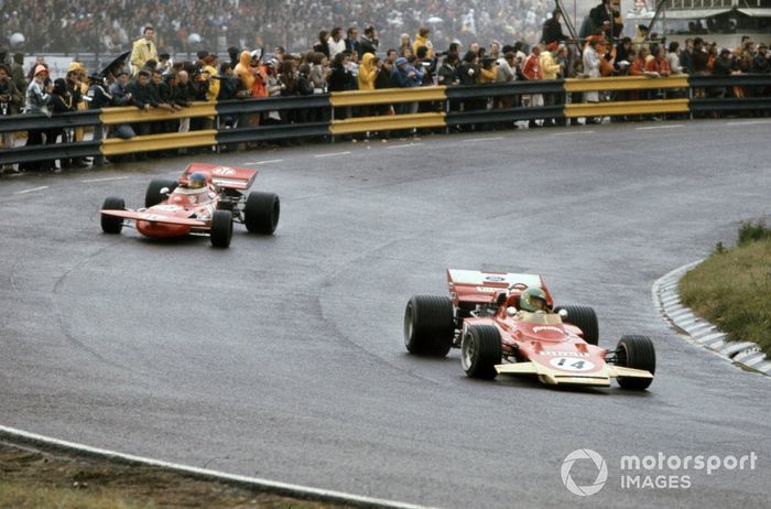 Reine Wisell, Lotus 72C Ford, Ronnie Peterson, March 711 Ford