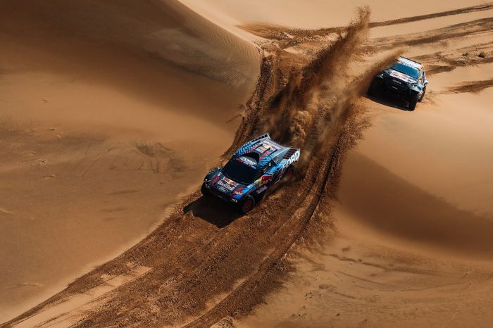 #228 Ford M-Sport Ford: Mitchell Guthrie, Kellon Walch. #203 Toyota Gazoo Racing Toyota: Lucas Moraes, Armand Monleon