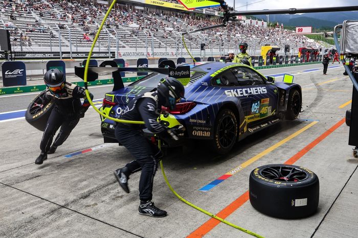 #46 Team WRT BMW M4 LMGT3: Ahmad Al Harthy, Valentino Rossi, Kelvin Van Der Linde