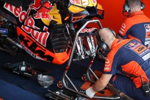 Detalle de la moto Red Bull KTM Factory Racing
