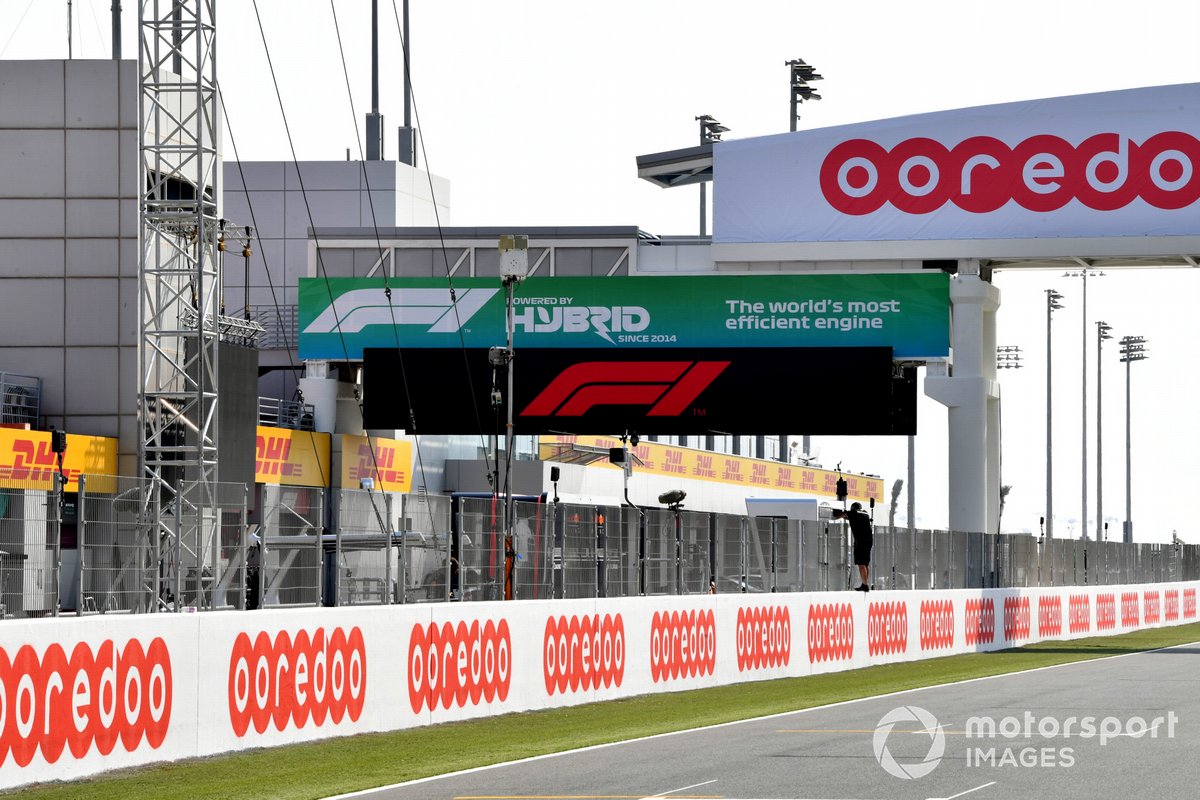 Vista general del circuito de Losail