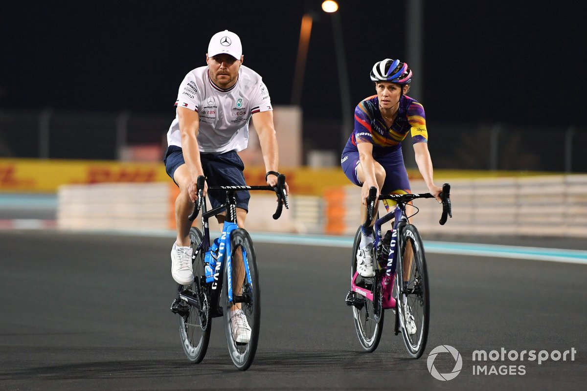 Valtteri Bottas, Mercedes, Tiffany Cromwell