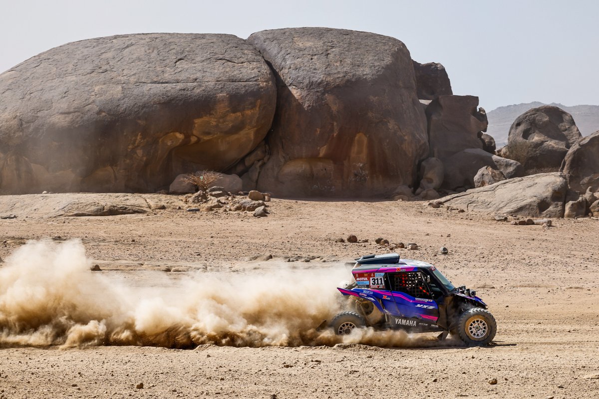 #311 Yamaha powered by X-Raid Team: Camelia Liparoti, Xavier Blanco