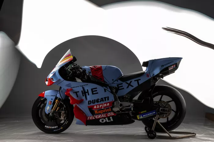 La Ducati del Gresini Racing para 2022