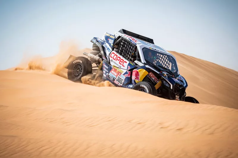 #305 EKS - South Racing: Francisco Lopez Contardo, Juan Pablo Latrach Vinagre
