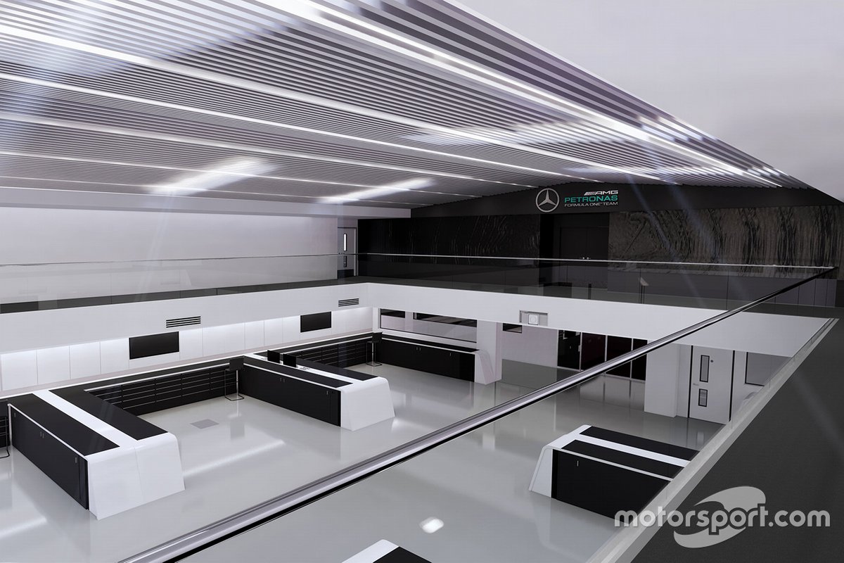 Mercedes-fabriek Brackley