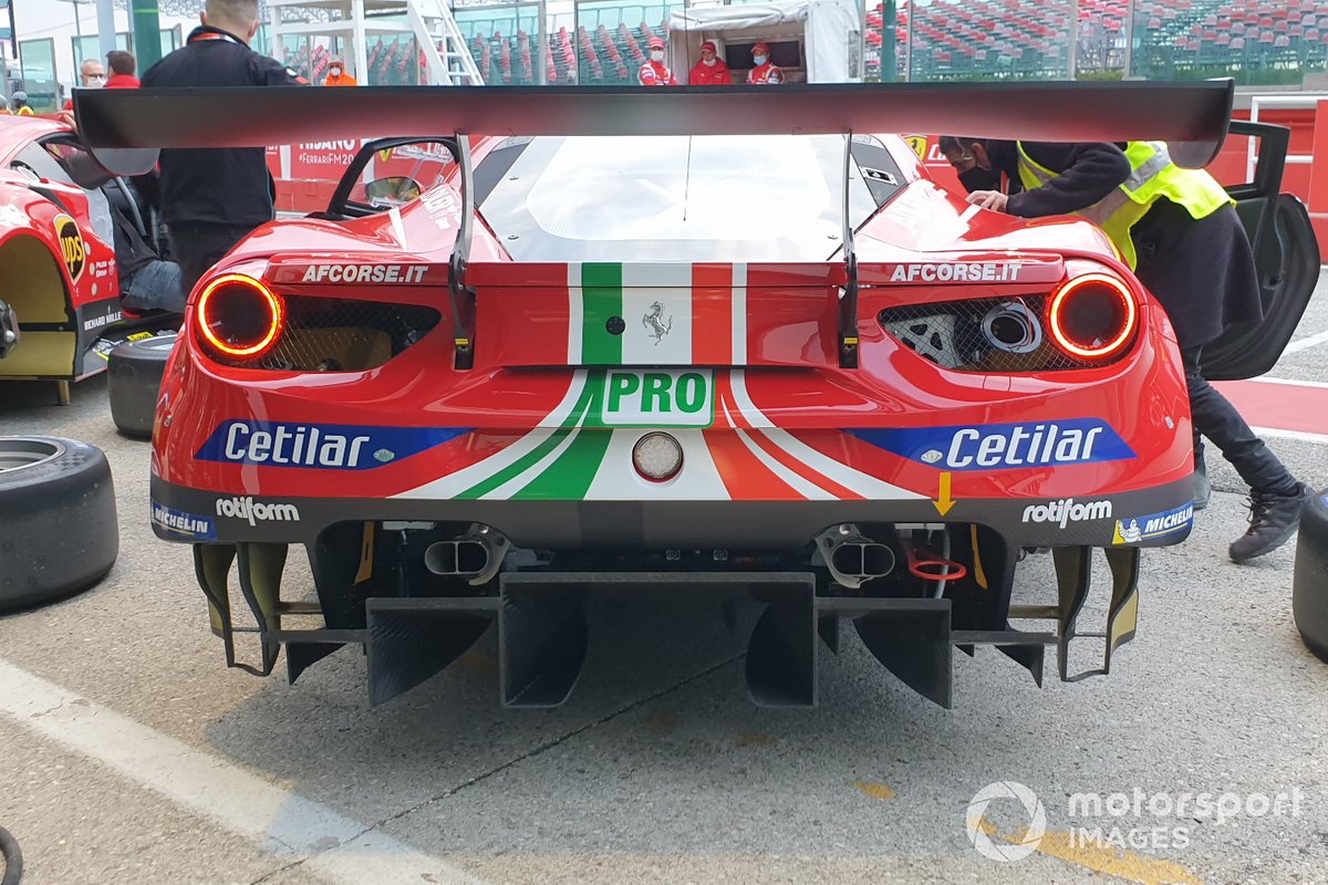 Dettagli della Ferrari 488 GTE Evo