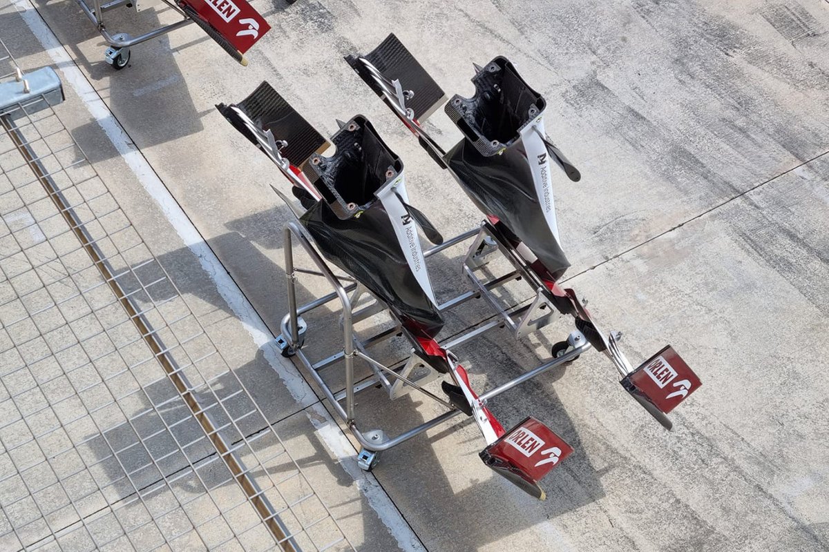 Alfa Romeo Racing C41 front wing detail