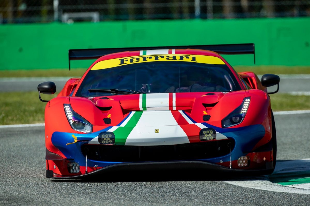 La Ferrari 488 Modificata a Monza