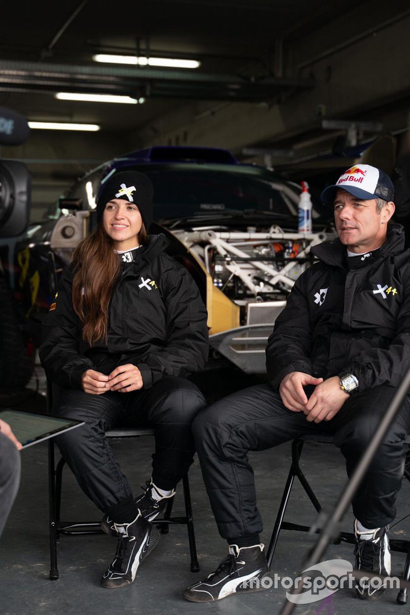Cristina Gutiérrez, Sebastien Loeb, Team X44 Team