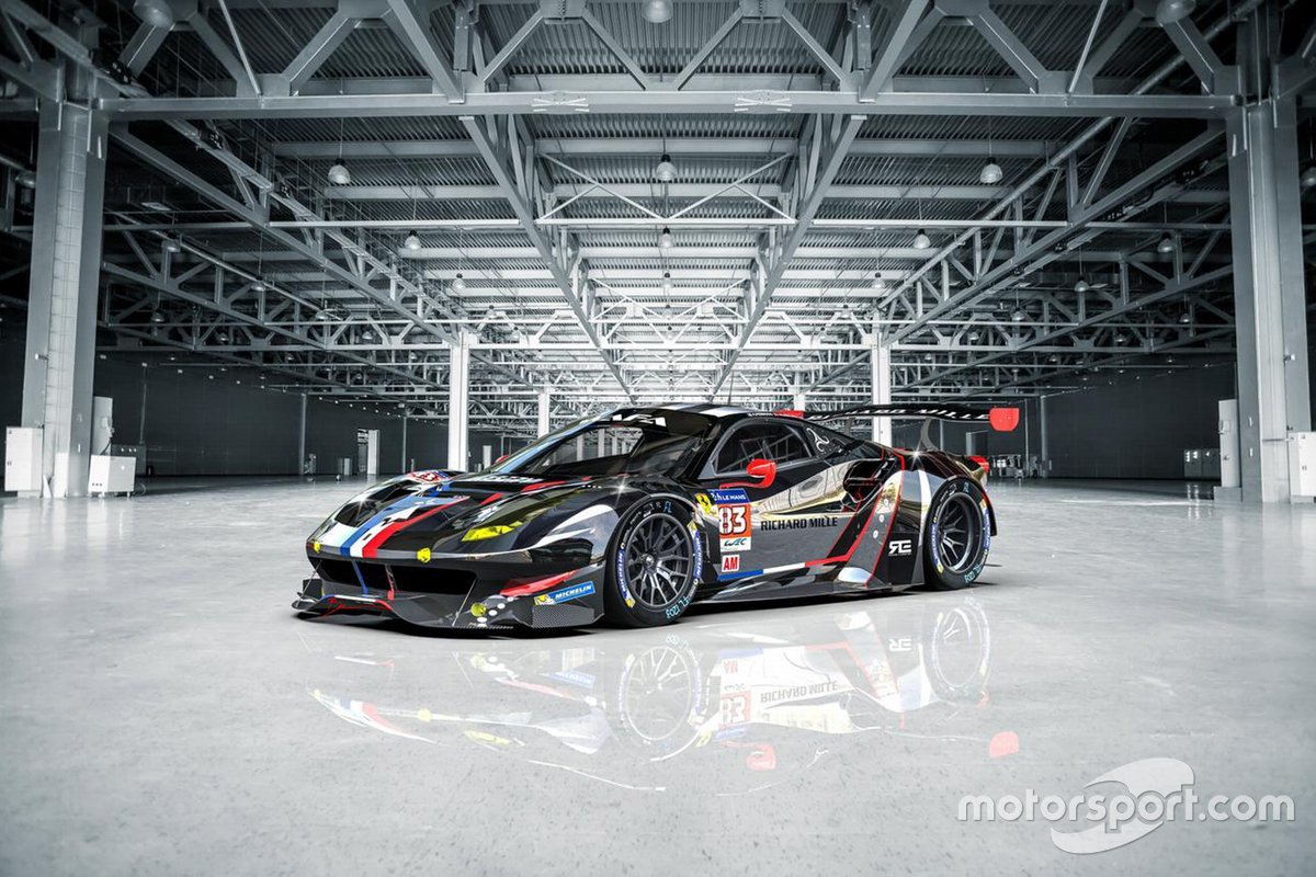 #83 AF Corse, Ferrari 488 GTE Evo: François Perrodo, Nicklas Nielsen, Alessio Rovera