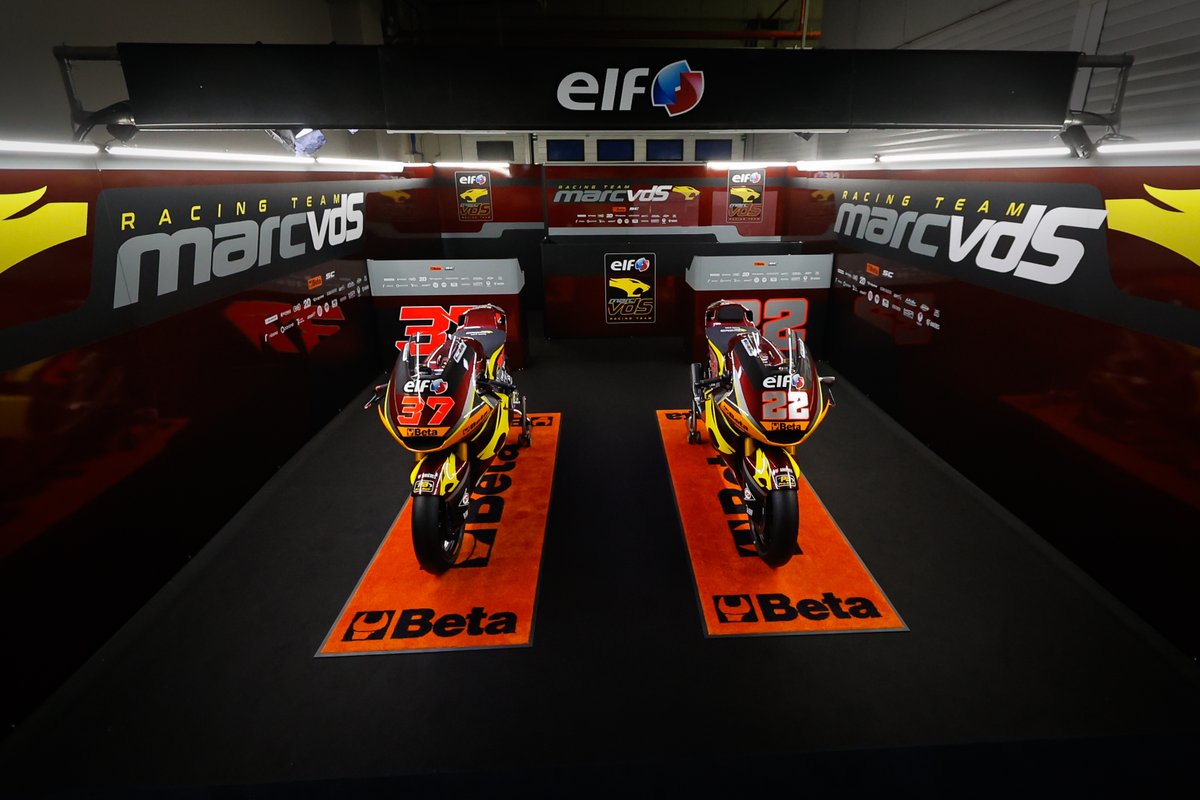 Moto Sam Lowes and Augusto Fernandez, Marc VDS Racing