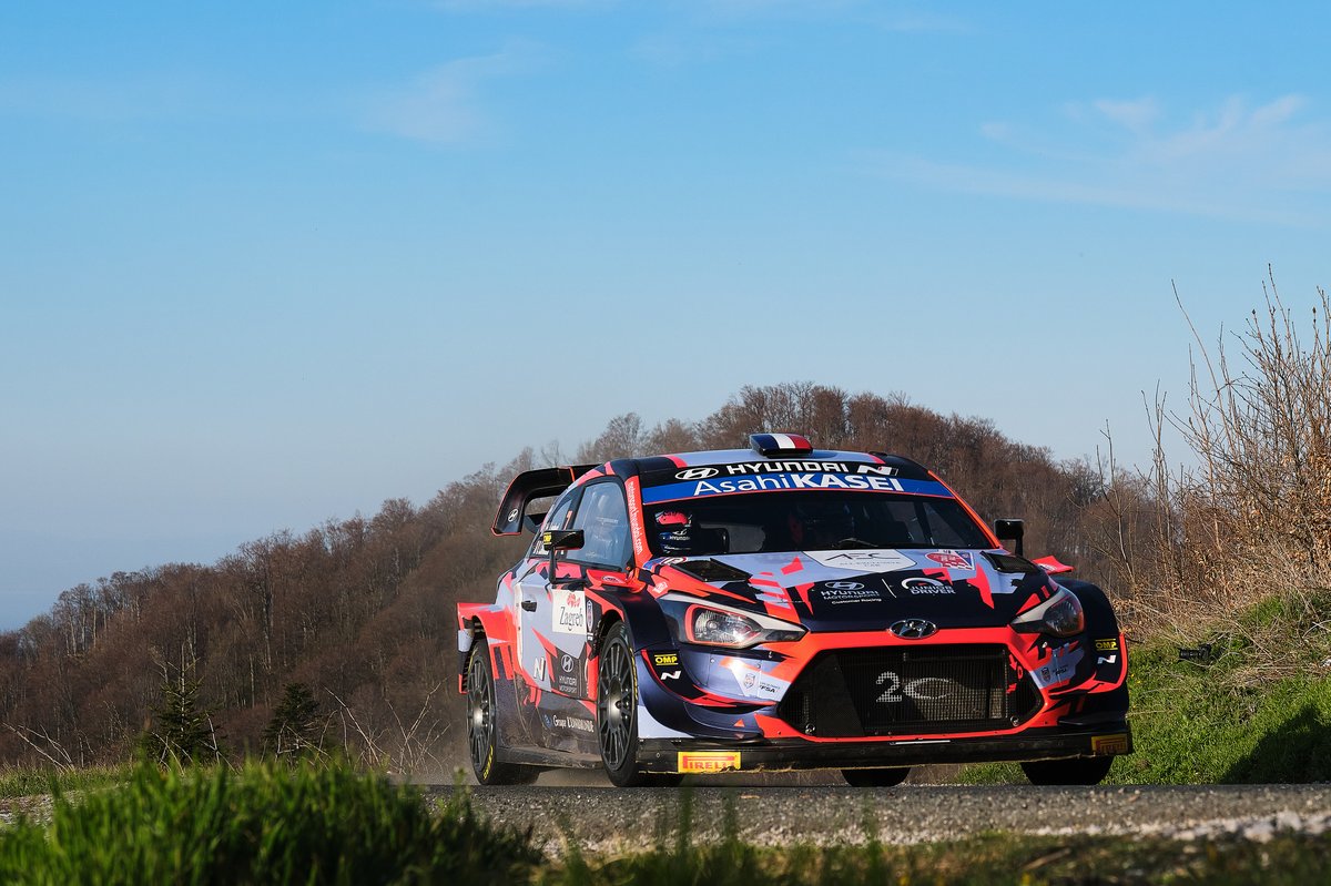 Pierre-Louis Loubet, Vincent Landais, Hyundai 2C Competition Hyundai i20 Coupe WRC