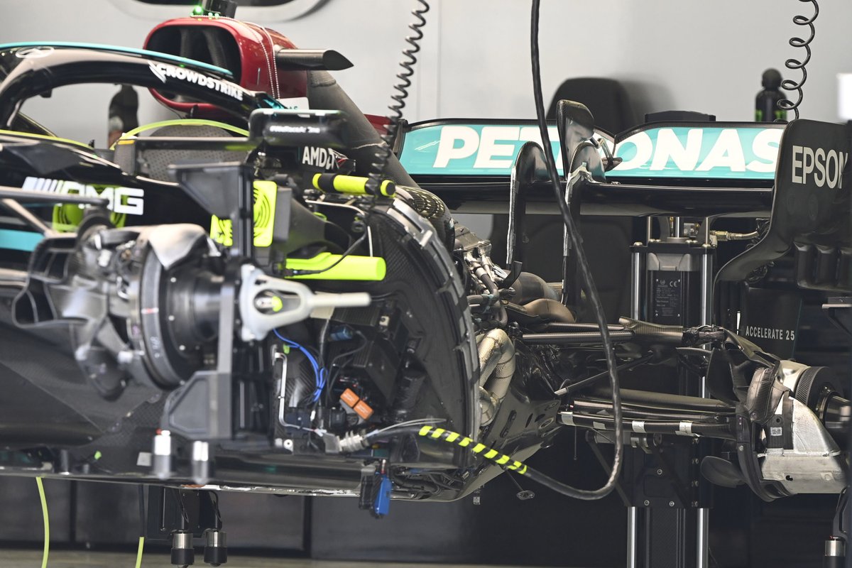 Detalle del Mercedes W12