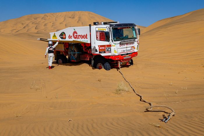 #523 Team De Groot DAF: William De Groot, Edwin Van De Langenberg, Bart Gloudemans