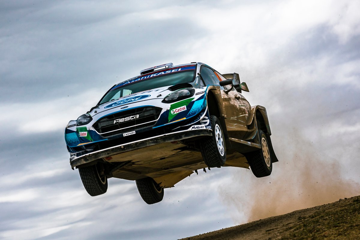 Gus Greensmith, Stuart Loudon, M-Sport Ford WRT Ford Fiesta WRC