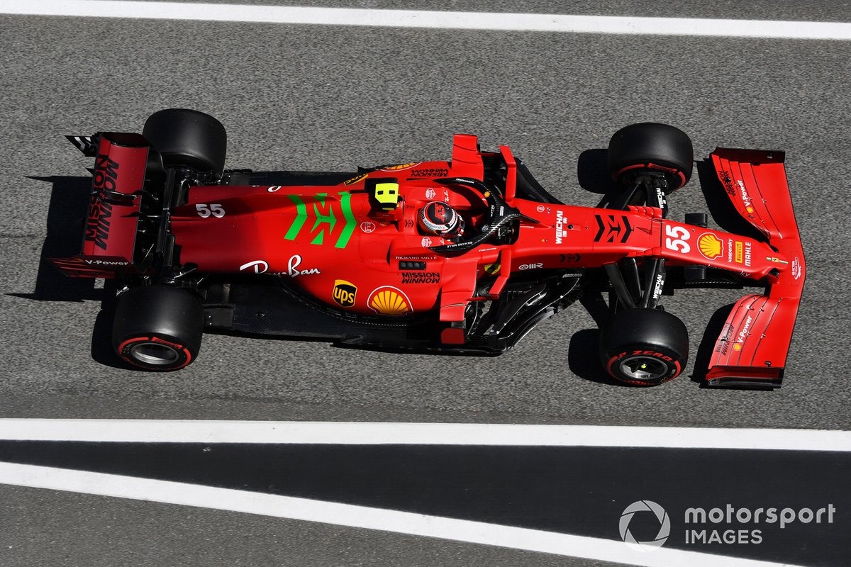 Carlos Sainz Jr., Ferrari SF21