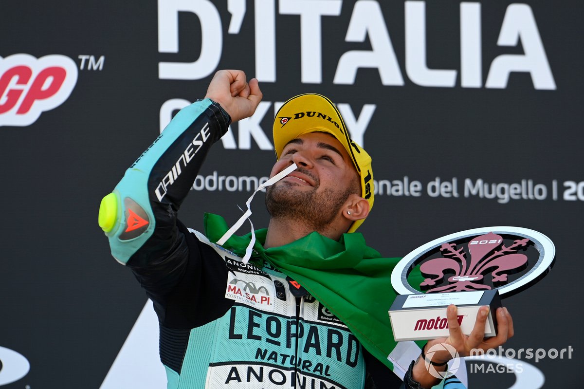 Ganador de la carrera Dennis Foggia, Leopard Racing