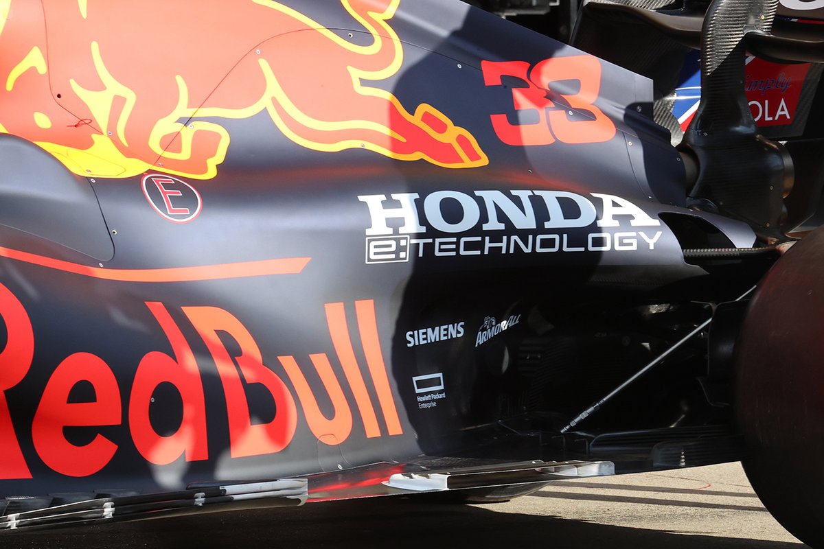 Detalle del Red Bull Racing RB16B