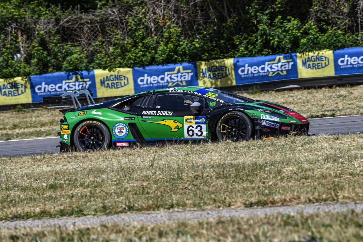 #63 Imperiale Racing, Lamborghini Huracan GT3 Evo: Andrea Amici, Alberto Di Folco, Stuart Middleton