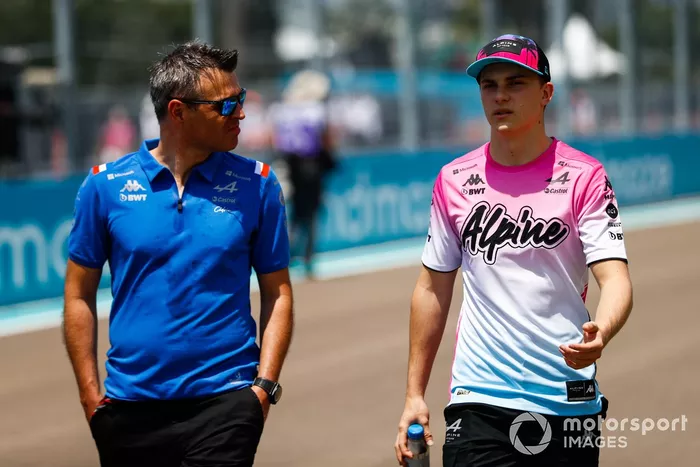 Oscar Piastri, piloto de reserva de Alpine F1 Team 