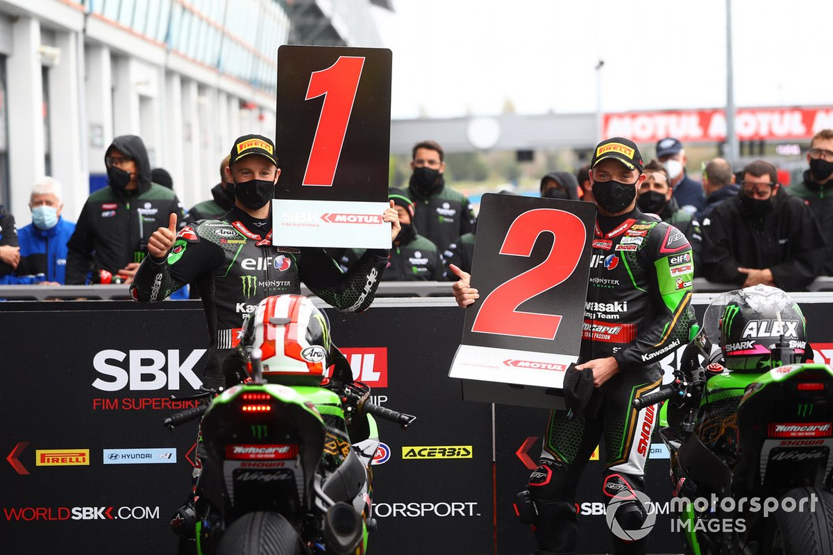 Jonathan Rea, Kawasaki Racing Team, Alex Lowes, Kawasaki Racing Team