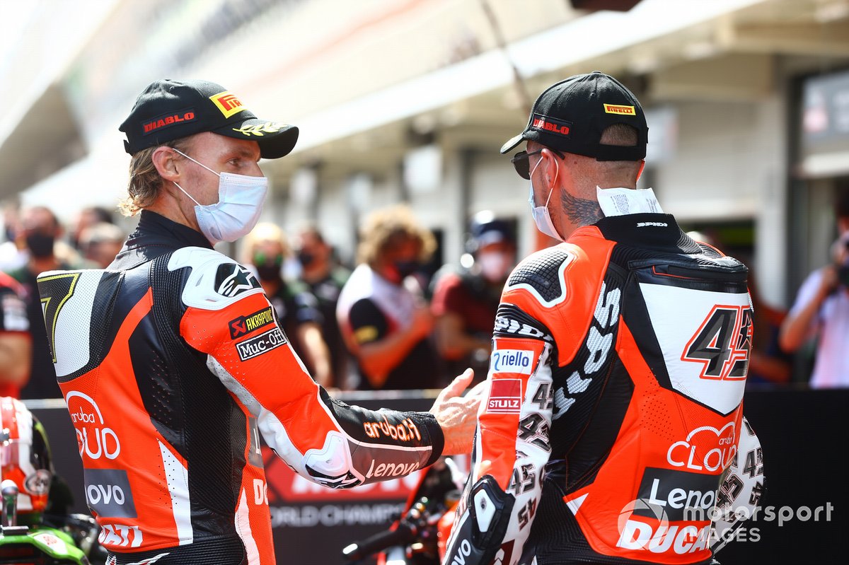 Chaz Davies, ARUBA.IT Racing Ducati, Scott Redding, Aruba.it Racing Ducati