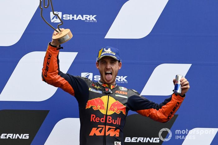 Podio: tercer lugar Pol Espargaró, Red Bull KTM Factory Racing