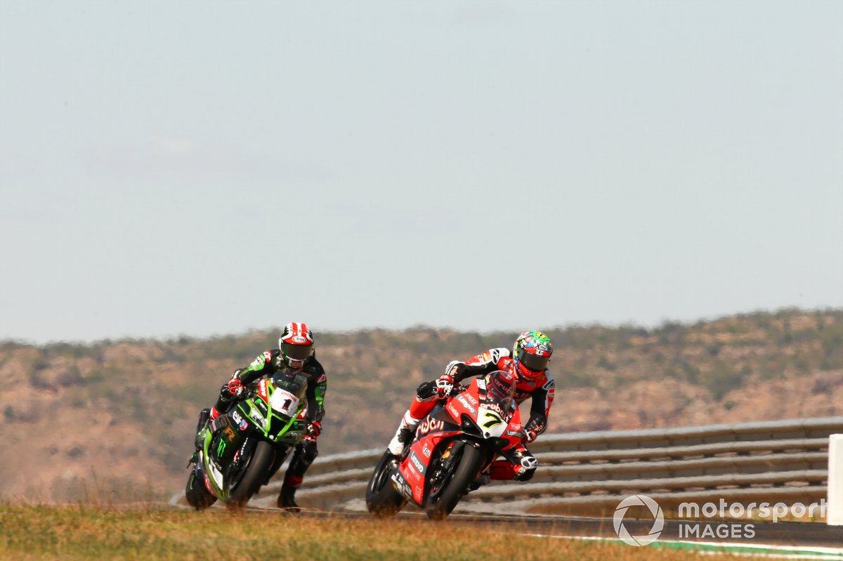 Chaz Davies, Arubait Racing Ducati, Jonathan Rea, Kawasaki Racing Team