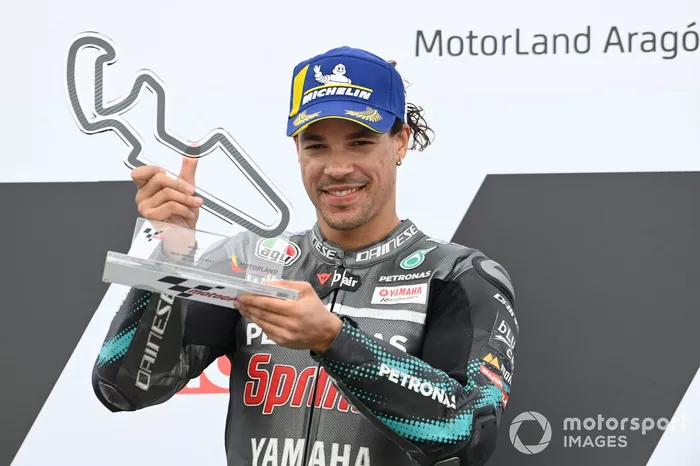 Podio: Franco Morbidelli, Petronas Yamaha SRT