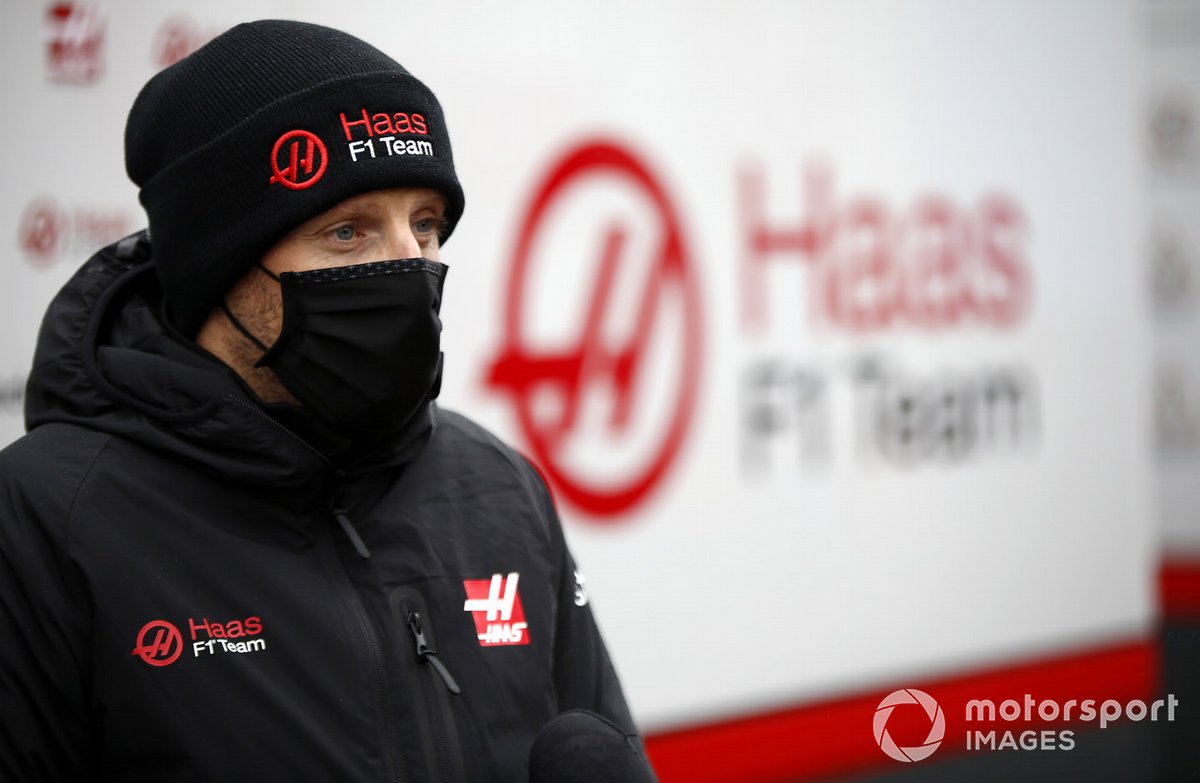 Romain Grosjean, Haas F1 nel paddock