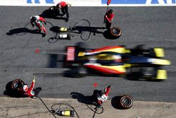 Antonio Giovinazzi, Prema Powerteam, effettua un pit stop